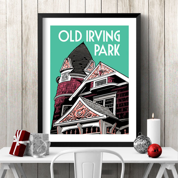 Old Irving Park Poster