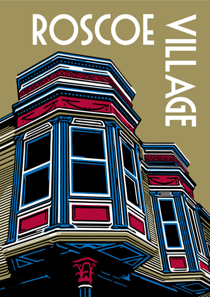 Roscoe Village Poster