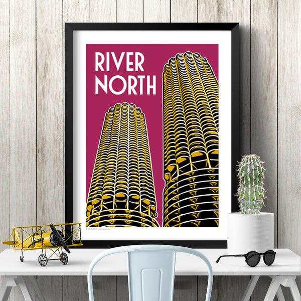 River North Poster